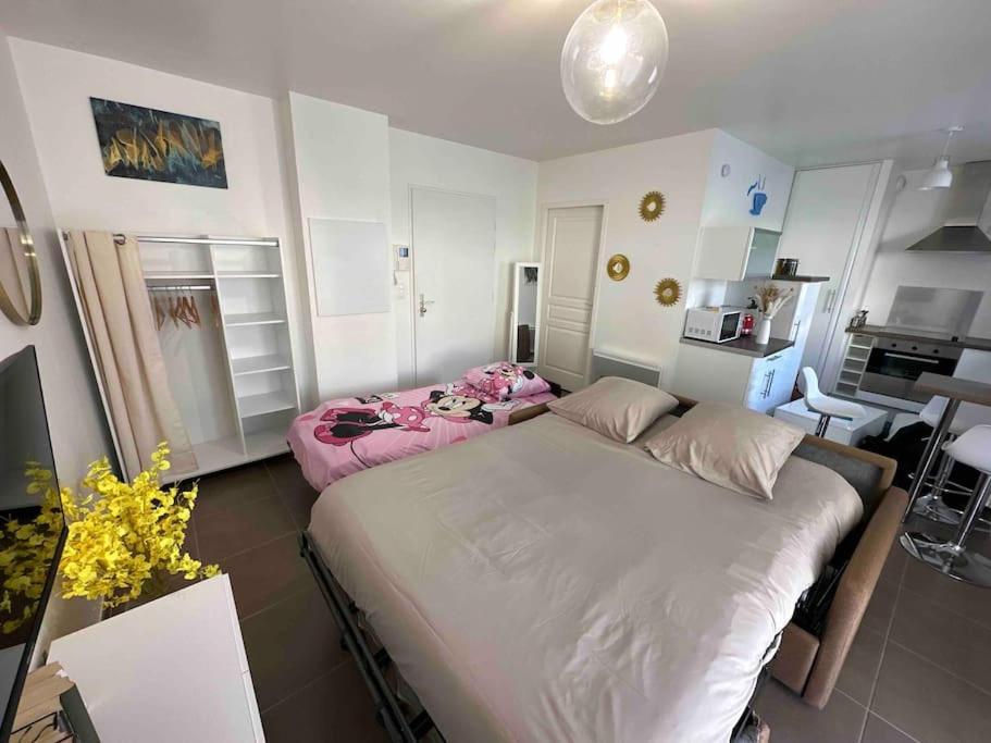 Proche Disney Et Paris - Studio Terrasse Et Parking Prive 蒙泰夫兰 外观 照片